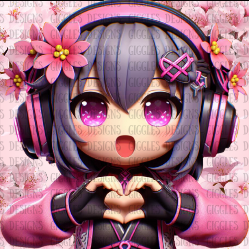 Sakura Streamer Emotes | Cherry Blossom Twitch & YouTube Pack