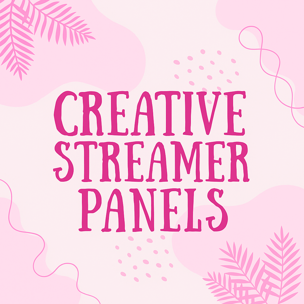 Creative Streamer Panels | Unique & Eye-Catching Designs – Giggles Designs