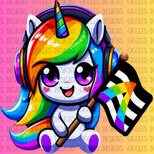 Pride Unicorn Flag Emotes | Rainbow LGBTQ+ Twitch & YouTube Pack