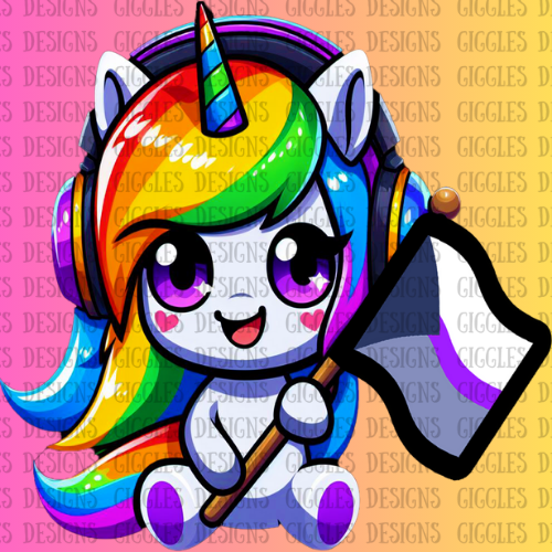 Pride Unicorn Flag Emotes | Rainbow LGBTQ+ Twitch & YouTube Pack