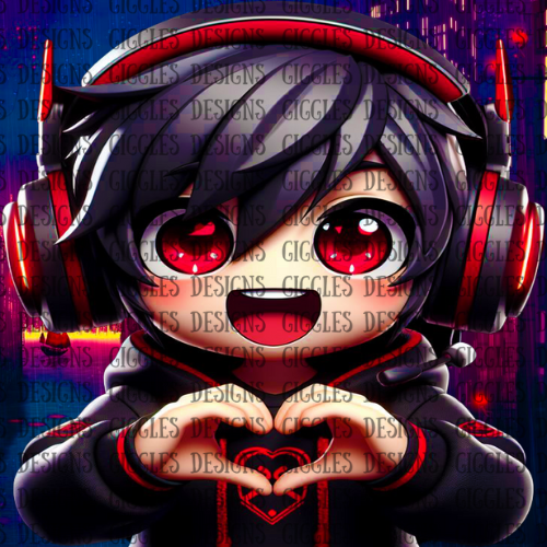 Anime Guy Streamer Emotes | Cool Anime Twitch & YouTube Emote Pack