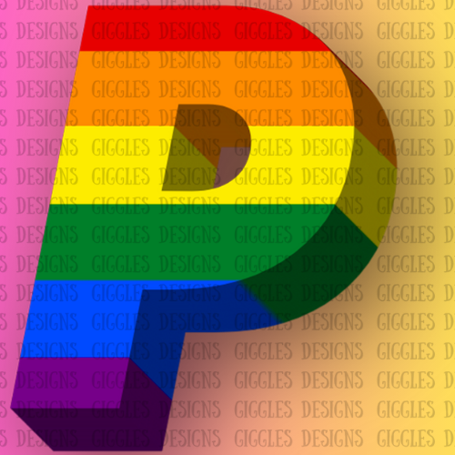 Pride Letters Emotes | Rainbow LGBTQ+ Twitch & YouTube Pack