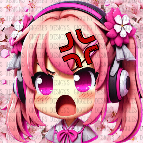 Sakura Streamer Emotes | Cherry Blossom Twitch & YouTube Pack