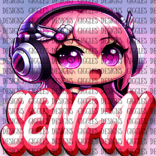 Anime Girl Streamer Emotes | Kawaii Twitch & YouTube Emote Pack